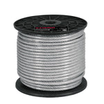 Cable de acero rigido 1/4', recubierto PVC 75 m Fiero 44218 CAB-1/4RX