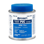 Pegamento azul para PVC, hasta 12', bote 145 ml Foset 42025 PPVCA-145