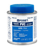 Pegamento azul para PVC, hasta 12', bote 145 ml Foset 42025 PPVCA-145