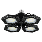 Luminario de LED 100 W, aluminio con 4 paneles abatibles Volteck 46588 ABA-701L