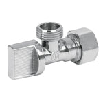 Llave angular de laton, 1/2 x 1/2' para CPVC Foset 49108 ANG-CPVC