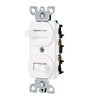 Interruptor dúplex de palanca, Standard, blanco,  Volteck 47729 APDO-SB