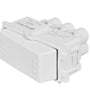 Interruptor de 3 vias, linea Italiana, color blanco Volteck 48137 APSE-EIB