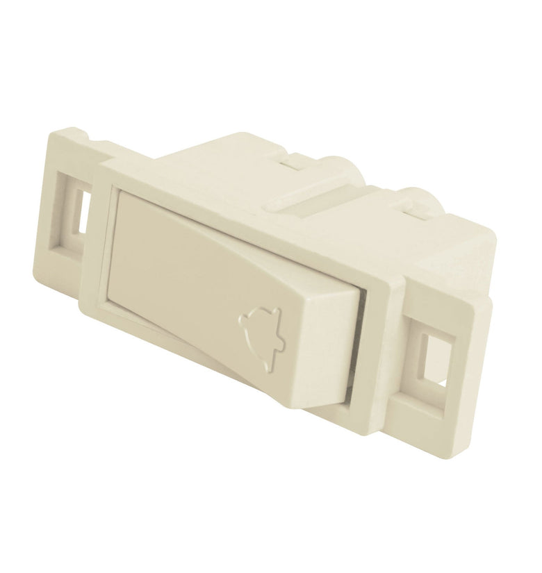 Interruptor para timbre, linea Economica Volteck 46438 APTI-E