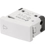 Interruptor para timbre, linea Oslo, color blanco Volteck 48323 APTI-OB