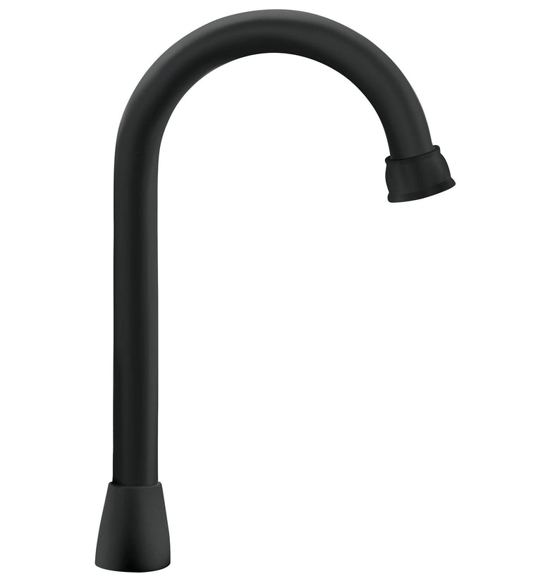 Cuello para mezcladora de lavabo,tipo bar,negro mate, Aqua Foset 46725 AQCR-60M