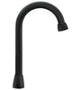 Cuello para mezcladora de lavabo,tipo bar,negro mate, Aqua Foset 46725 AQCR-60M