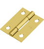 Bisagra rectangular 1-1/2', acero laton Hermex 43193 BR-151