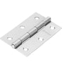 Bisagra rectangular 3-1/2', acero pulido Hermex 43190 BR-350