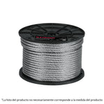 Cable de acero flexible 1/8', 300 m Fiero 48801 CAB-1/8F3