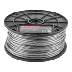 Cable de acero rigido 1/8', recubierto PVC 75 m Fiero 44219 CAB-1/8RX