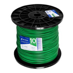 Cable THHW-LS, 10 AWG, verde, bobina 500 m Volteck 40122 CAB-10V-500