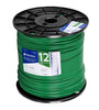 Cable THHW-LS, 12 AWG, verde, bobina 500 m Volteck 40121 CAB-12V-500