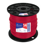 Cable THHW-LS, 14 AWG, rojo, bobina 500 m Volteck 40124 CAB-14R-500