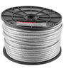 Cable de acero rigido 3/16', recubierto PVC 75 m Fiero 44217 CAB-3/16RX