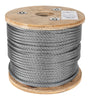 Cable de acero rigido 5/16', 75 m Fiero 48813 CAB-5/16R
