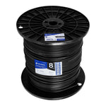 Cable THHW-LS, 8 AWG, negro, bobina 500 m Volteck 40119 CAB-8N-500