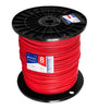 Cable THHW-LS, 8 AWG, rojo, bobina 500 m Volteck 40127 CAB-8R-500