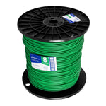 Cable THHW-LS, 8 AWG, verde, bobina 500 m Volteck 40123 CAB-8V-500