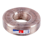 Cable para bocina, 18 AWG, polarizado, 100 m Volteck 46270 CABO-18P