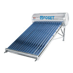 Calentador solar de agua de 15 tubos 180 L, 5 personas Foset 45272 CALE-15S