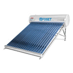 Calentador solar de agua de 20 tubos 240 L, 7 personas Foset 45273 CALE-20S