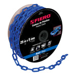 Cadena de plastico de 5mm, azul Fiero 44173 CAPL-5Z