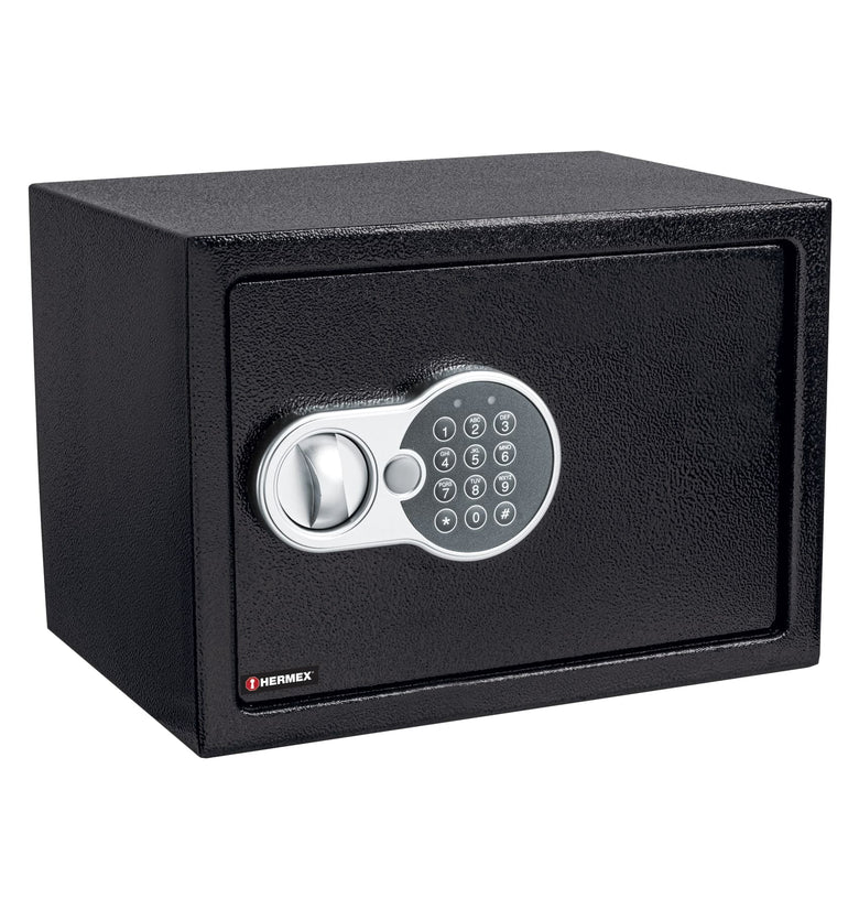 Caja de seguridad electronica, 35 cm, 21 litros Hermex 43081 CASE-35