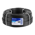 Cable uso rudo, 2 hilos, calibre 10, rollo de 100 m. Volteck 40002 CAUR-210