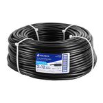 Cable uso rudo, 2 hilos, calibre 12, rollo de 100 m. Volteck 40003 CAUR-212