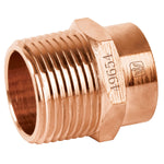 Conector de cobre, rosca exterior 3/4' Foset 49654 CC-612