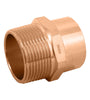 Conector de cobre, rosca exterior 1-1/4' Foset 48895 CC-614