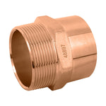 Conector de cobre, rosca exterior 2' Foset 48897 CC-616