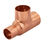 Tee de cobre reducida, 3/4' x 1/2' x 3/4' Foset 49743 CC-723