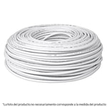 Rollo de 100 metros de cable THW CCA 10 AWG blanco, Basic Volteck 40208 CCA-10B