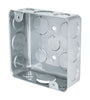 Caja de acero cuadrada 4x4', economica, Volteck Volteck 45007 CCH-4X4E
