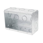 Caja tipo chalupa, 4x6, rectangular, reforzada, Volteck Volteck 47312 CCH-4X6