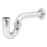 Cespol de laton cromado sin contra para lavabo, 1-1/4' Foset 49985 CE-210