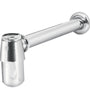 Cespol de laton, sin contra, tipo bote para lavabo, 1-1/4' Foset 49986 CE-211