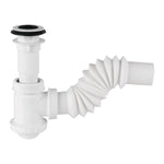 Cespol polipropileno, flexible de bote para lavabo de 1-1/4' Foset 49366 CE-218