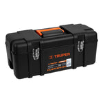 Caja para herramienta, plastica de 23', industrial Truper 11506 CHP-23X