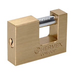 Candado de laton, antipalanca, 60 mm, Hermex Basic Hermex 22518 COR-60P