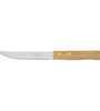 Cuchillo para asado con sierra, mango madera, 5' Pretul 23083 CUCH-M52