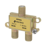 Divisor coaxial de 1 entrada y 2 salidas Volteck 48475 DICO-12