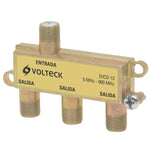 Divisor coaxial de 1 entrada y 3 salidas Volteck 48476 DICO-13