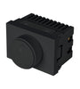 Dimmer giratorio negro de 1.5 módulos, línea Lisboa, Volteck Volteck 47886 DIM15-LN