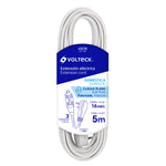 Extension electrica domestica, 5 m, blanca, Volteck Volteck 48018 ED-5B