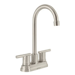 Mezcladora para lavabo de 4', tipo bar, satin, Element Foset 49942 ELM-43N