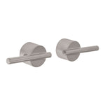 Jgo. 2 manerales a la pared para lavabo, Element, satin Foset 45259 ELMM-07N