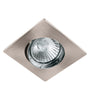 Luminario cuadrado satin spot dirigible, lampara no incluida Volteck 45565 EMP-115S